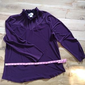 Purple blouse
